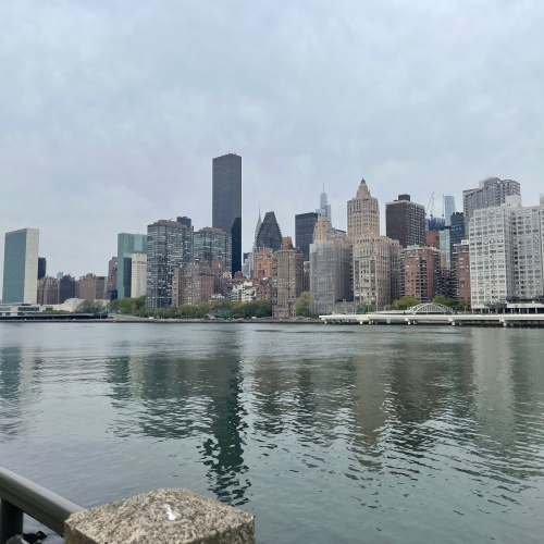 Skyline de Manhattan depuis Roosevelt Island