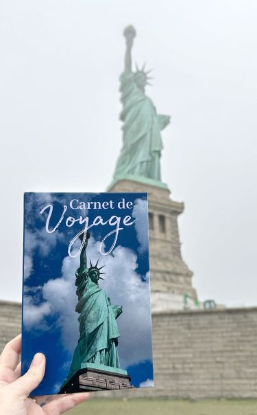 Un carnet de voyage à compléter pour organiser votre voyage à New York