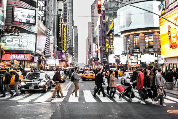 Vous avez le droit de traverser comme vous voulez à New York